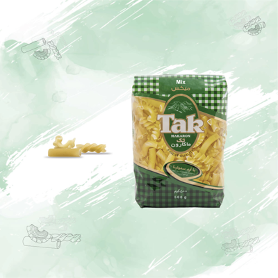 ماکارونی فرمی میکس 500 گرمی تک ماکارون